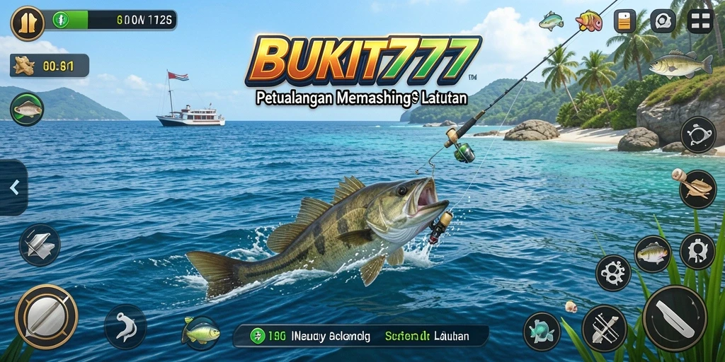 Tampilan gameplay seru BUKIT777 dengan grafis memukau.