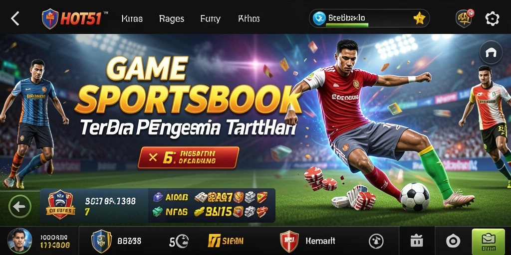 Screenshot HOT51 menunjukkan pengalaman taruhan olahraga yang menarik.