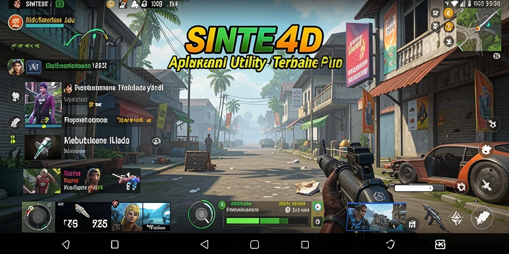 Tampilan antarmuka SINTE4D yang modern dan mudah digunakan.