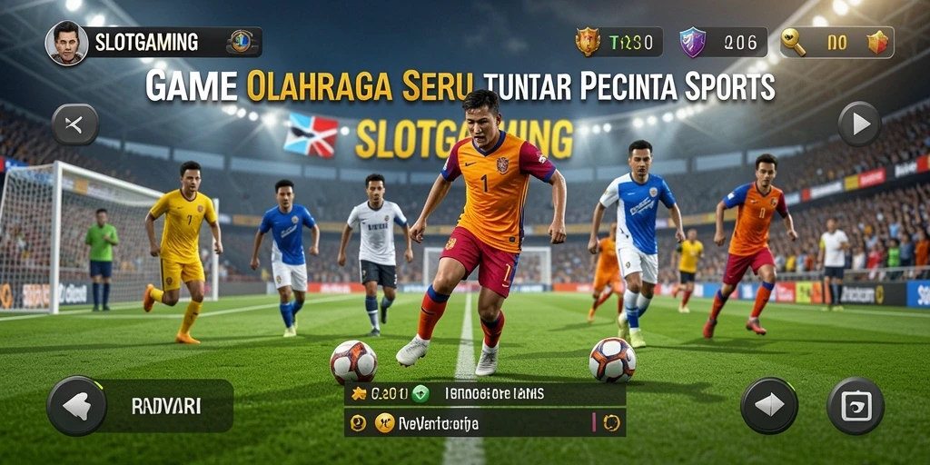 Tampilan menjanjikan dari permainan olahraga SLOTGAMING.