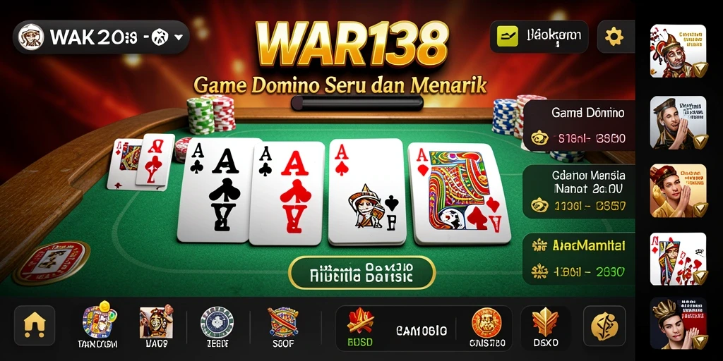 Tampilan gameplay seru dari WAR138 dengan grafik yang menarik.